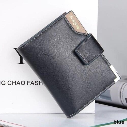 Fashion brand wallet men leather men wallets purse short male clutch leather wallet mens money bag quality guarantee