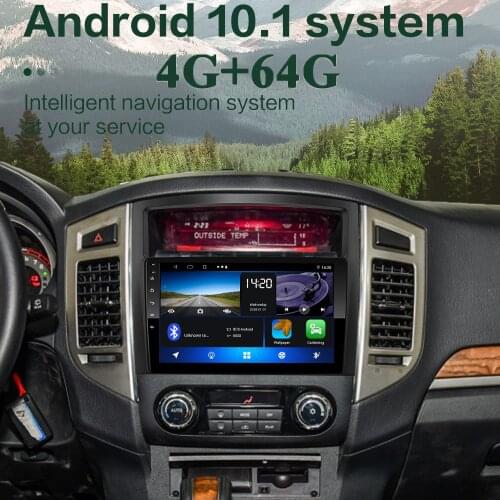 2din Android GPS Radio samochodowe multimedialny odtwarzacz For Mitsubishi PAJERO4 2006 2007 2008 2009 2010 2011 2012 2013 2014