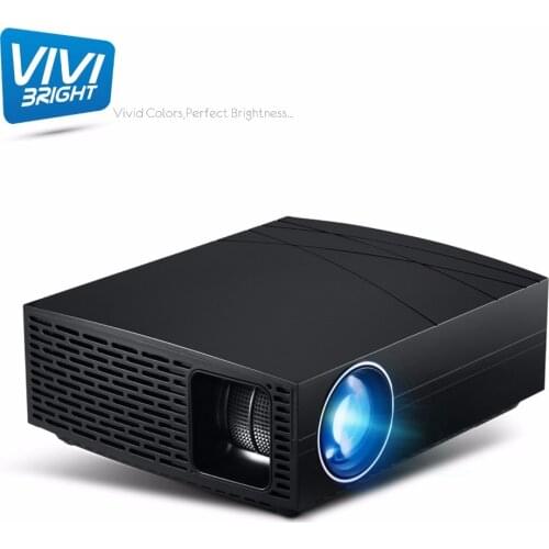 Newest ViviBright F20 LED Video Projector F20UP Android 6.0 Smart Theater Projector Home Cinema 1280x800 HD 1080P For Business