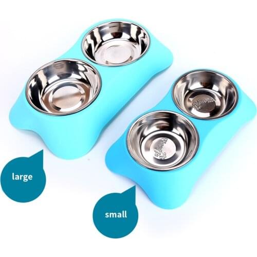 Dog Feeder Drinking Bowls for dogs Cats Pet Food Bowl comedero perro miska dla psa gamelle chien chat voerbak hond