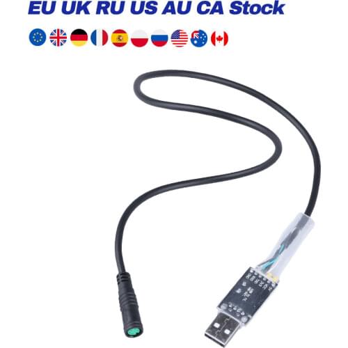 USB Programming Cable for Bafang 8Fun BBS02 BBSHD Programming Customizing Engine Reprogramming BBS01 Program for Bafang Cable