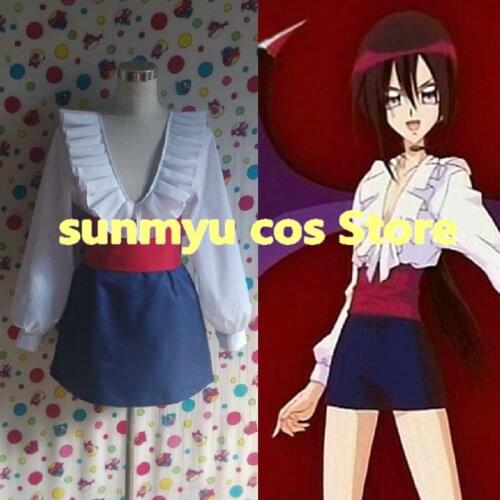 Mermaid Melody Pichi Pichi Pitch Lady Bat Cosplay Costume,Custom Size Customize Halloween