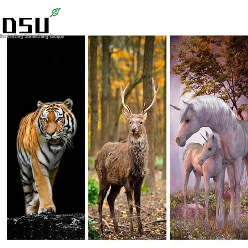 2pcs/set Creative DIY Wall Stickers PVC Material Waterproof 3D Door Sticker Home Decoration Door Decals Bedroom Poster 200*77cm