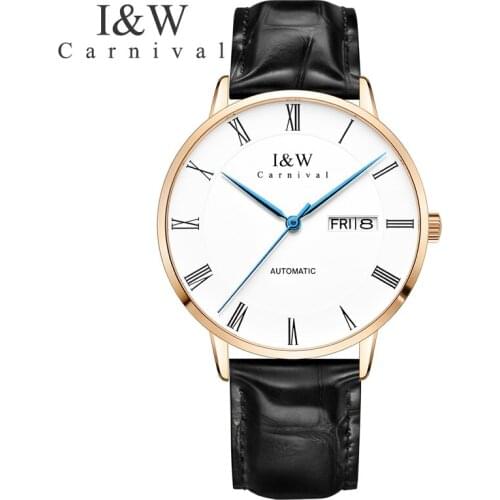 2019 New CARNIVAL Mechanical Watch Men Brand Luxury Mens Automatic Watches Sapphire Wrist Watch Male Waterproof Reloj Hombre