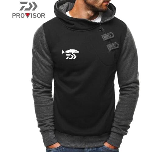Daiwa Fishing Hoodie Sweatshirt Fishing Wear Breathable Fishing Shirt Fishing Clothing Casual Fishing Clothes Sweatshirt