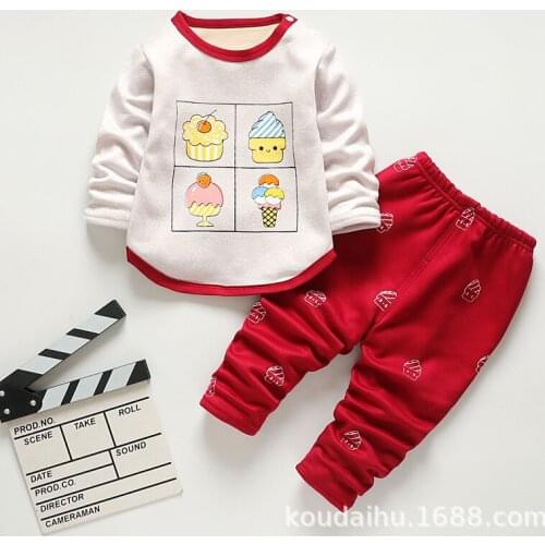Childrens Winter Wear Baby Sets Girls Clothes Toddler Suits Kids Boy Clothing Set Thanksgiving Outfits Child Clothes Outfit
