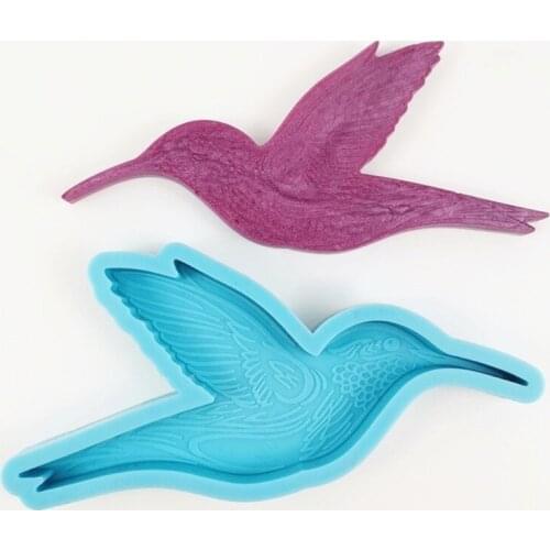 DIY Birds Shaped Coaster Epoxy Resin Mold Cup Mat Silicone Mould Handmade Crafts Home Decorations Casting Tools