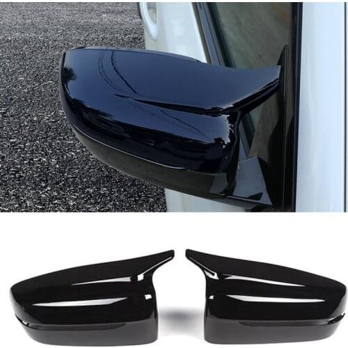 For BMW 5 Series (G30) (G31) car styling 2018 2019 Side Mirror Cover Rear review Carbon fiber cap Mirrors Protective Cover 2 PCS