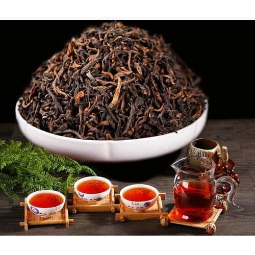 Chinese Yunnan Old Ripe China Tea Health Care Pu'er Tea Brick For Weight Lose Tea
