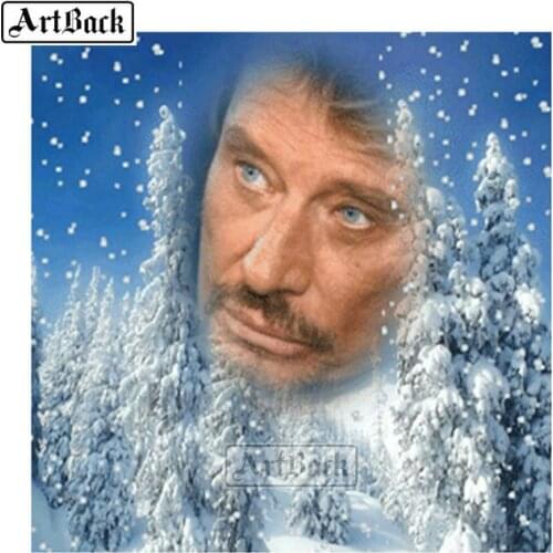 New Arrival 5D Diamond Painting Elvis Presley Portrait Cedar Scene Full Square / Round Drill 3d Mosaic Home Decor HOT70