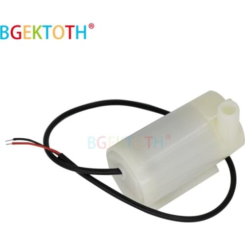 Mini Micro Submersible Water Pump 100L/H DC 3V Low Noise Brushless Motor Pump horizontal vertical