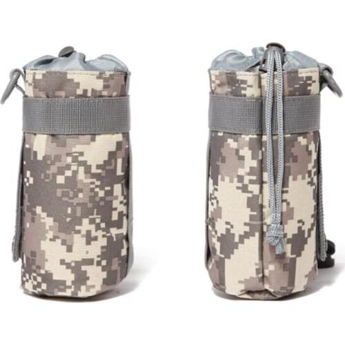 550ML water bottle bag Tactical Molle Kettle Pouch Pocket Water Bottle Holder Army Gear Bag 6 Colors