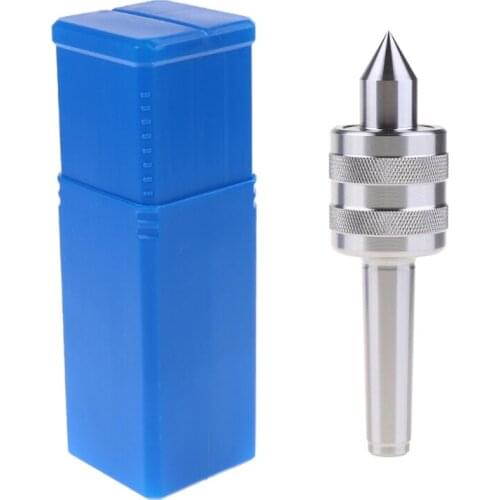 MT2 Live Center Revolving High Precision Medium Turning Tools Metal Work Milling Taper Arbor Lathe Machine