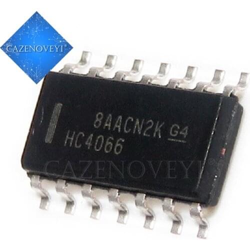 10pcs/lot SN74HC4066DR 74HC4066D 74HC4066 SOP-14 In Stock