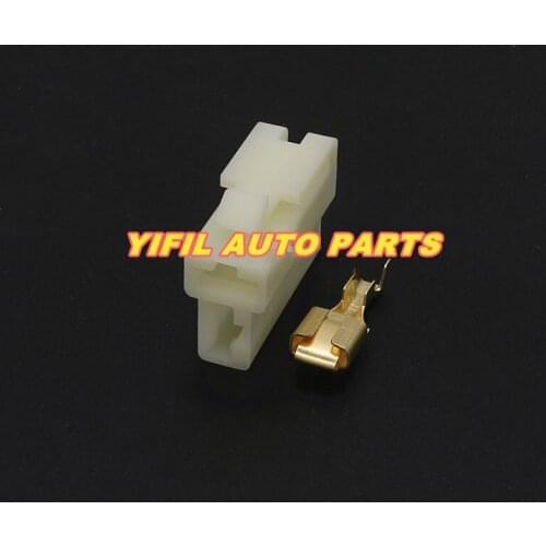 10pcs/lot Tyco Amp 2 Pin/Way Female Car Connectors Sealed Waterproof Auto Plug DJ7022F-6.3-21