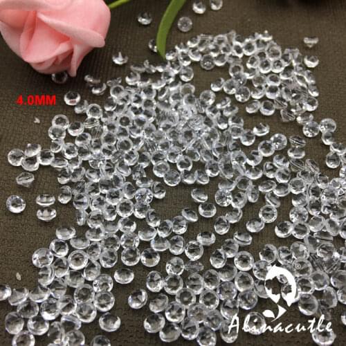 40g 4mm diamond gems crystal acrylic Sequins Paillette Sewing Garment Clothing DIY Sequins scrapbooking shakes