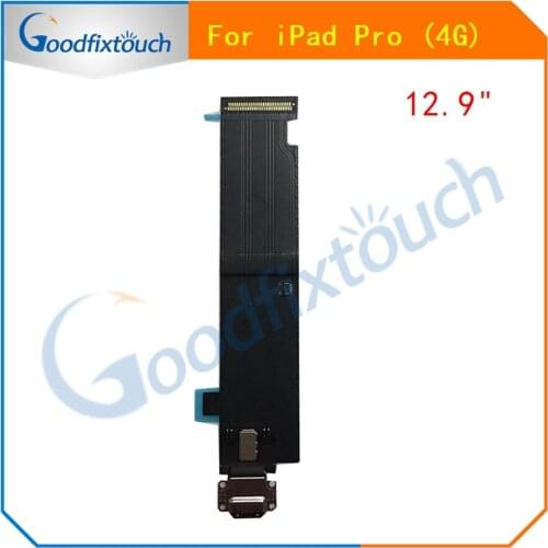 5PCS For iPad Pro 12.9 Inch WiFi / 4G Version New USB Charger Charging Connector Dock Port Flex Cable Replacement Parts