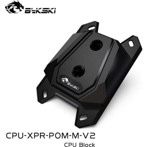 Bykski CPU Water Cooling Block Use for AMD RYZEN 3000 RYZEN 7 RYZEN 5 RYZEN 3 AM3/AM3+/AM4 X470 X570 Motherboard Socket