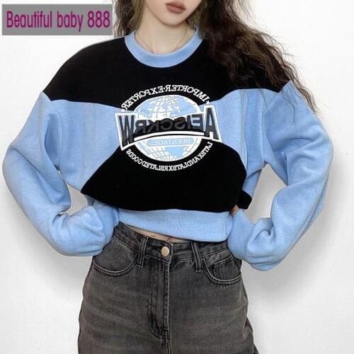 MEQEISS Women's Sweatshirts With Inscriptions