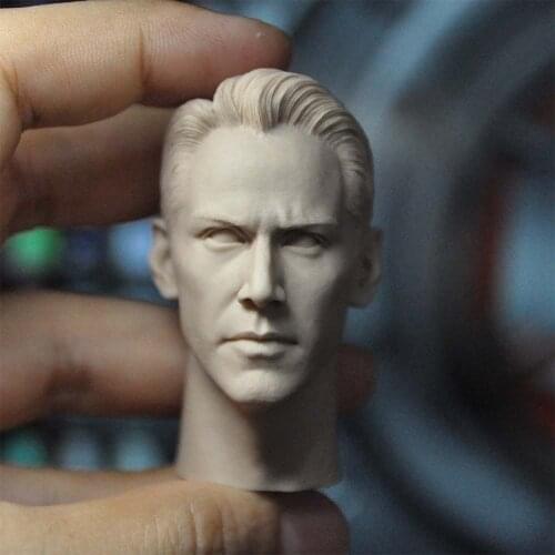 1/6 Scale John Constantine Unpainted Head Model for 12''Figures Bodies Collections