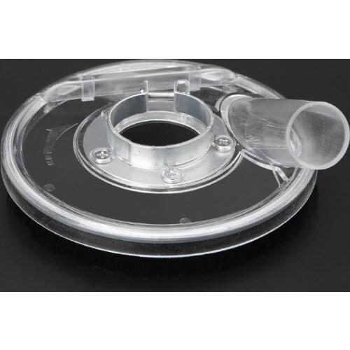 Dust Shroud Kit Dry Grinding Cover Tool For Angle Hand Grinder Clear 80-125mm