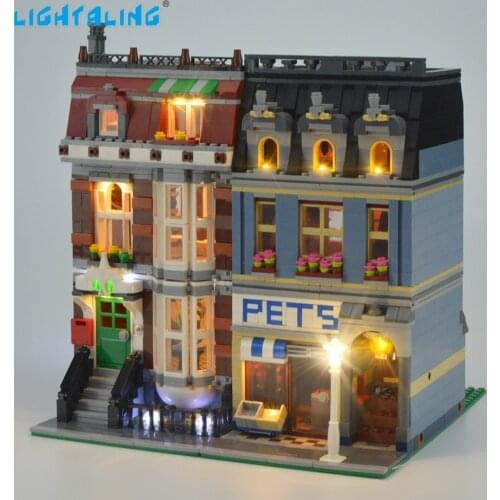 Lightaling Led Light Kit For 10218 Creator Pet Shops Compatible With 15009 30015 , (Not Include The Model )