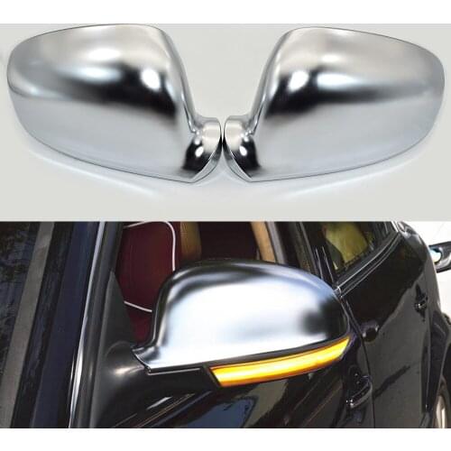 For Volkswagen VW GOLF 5 GTI Jetta MK5 Passat B5.5 B6 Sharan Superb Side Wing Rear View Rearview Mirror Cover Trim