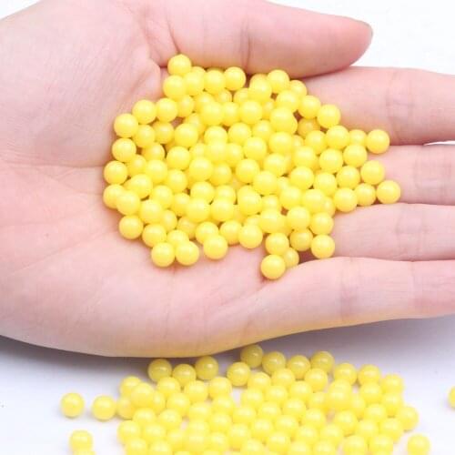 New Acrylic No Hole Round Pearls 4mm 1300/13000PCS Many Colors Choose Craft Art Beads DIY Jewelry Accessories