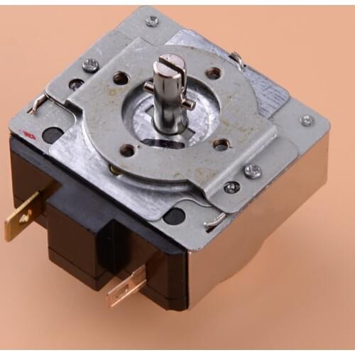LETAOSK 2 Pin AC 125V 15A Manual Mechanical 15 Minutes Switch Control Timer for Microwave Oven Electronic Cooker