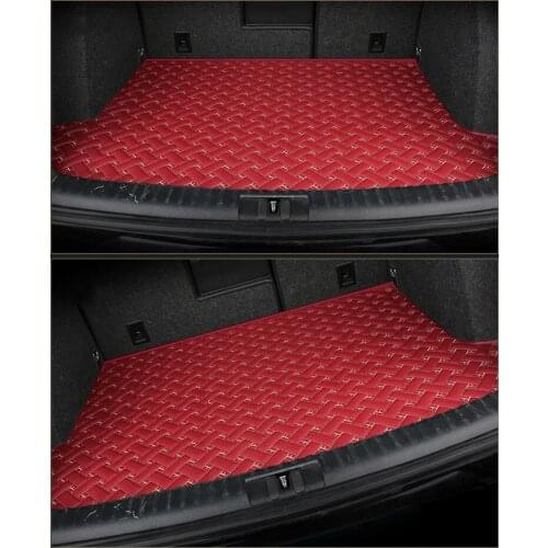 Custom Special Car Trunk Mats for Audi A1 A3 A4 A4L A6 A6L A5 A8 A8L Q3 Q5 Q7 TT A7 S3 SQ5 Waterproof Durable Cargo Boot Carpets