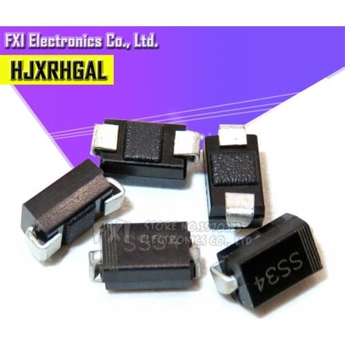 1000pcs 1N5822 IN5822 SMA smd do-214ac Schottky diode ss34