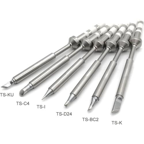 10pcs/set TS100 soldering iron tip freely replace various models Electric soldering iron