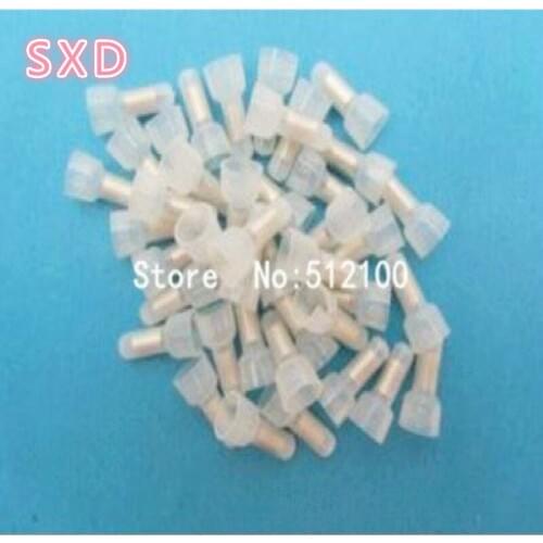 50pcs CE-1X CE1X Nylon Crimp Caps 22-16 Snap terminals nipple terminals quick terminals