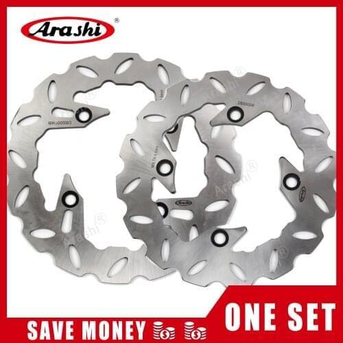 Arashi 1 Set For HONDA FORZA 250 2000 2001 2002 2003 2004 CNC Front Rear Brake Discs Disk Rotors Motorcycle FORZA-250