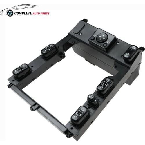 A1638206910 1638206910 Master Power Mirror Window Lock Switch Bezel Suit For B31 02-05 Mercedes Ml350