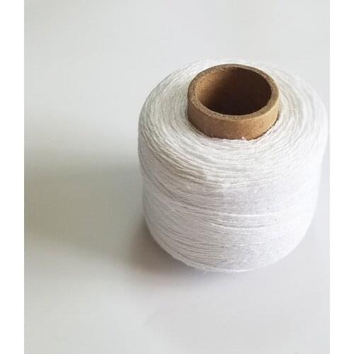 White 100% Linen Sewing thread twine cords 2(3)-Ply yarn for Knitting embroidery crochet accessory DIY