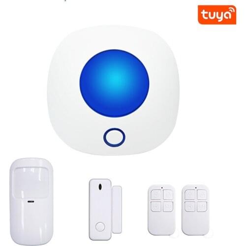 Wireless Shine Light Alarm Siren Burglar Alarm System