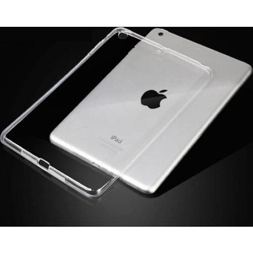 For iPad 9.7 2017 2018 Case TPU Silicon Transparent Slim Cover for iPad 2 3 4 5 6 Air 1 2 Pro 10.5 Mini 2 3 4 Coque Capa Funda