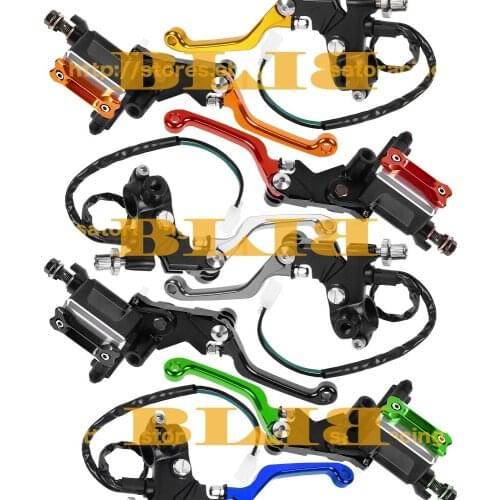 CNC Universal 8 Colors For Honda XR 250 MOTARD 1995 - 2007 1996 1997 Motocross Clutch Brake Master Cylinder Reservoir Levers