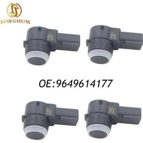 4PCS 9649614177 PDC Parking Sensor For Citroen Peugeot C4 C5 C6 308 407 0263003893 2000-2014