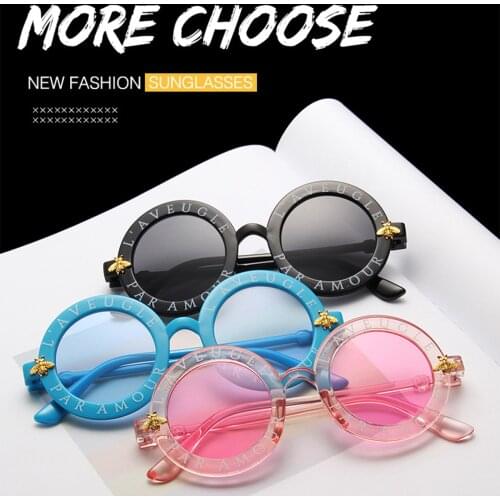 Kids Sunglasses UV Fashion Round Sunglasses Party Favors for Toddler Children