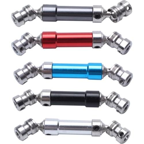For 1:12 Wltoys 12428 12423 Rc Car Short Course Desert Buggy Off-Road 1Pcs Metal Rear Center Drive Shaft Cvd Transmission Shaft