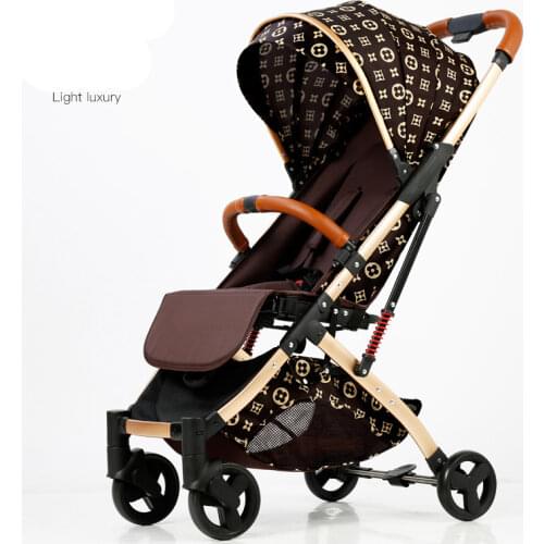 5.8kg light Baby Stroller Portable newborn stroller Travelling Pram Children Pushchair Umbrella carriage on plane 2020New Minnie