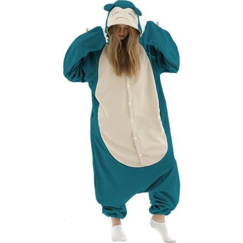 New Animal Kigurumi XXL Cartoon Suit Women Pajama Anime Onesies For Adult Men Onsie Boy Girls Pijamas Fleece One-Piece Bodysuit