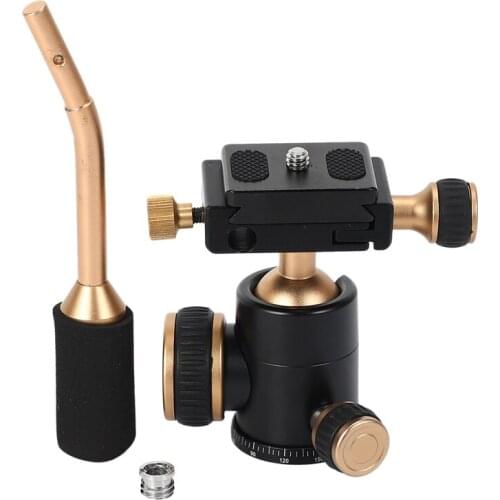New Q160 Professional Travel Camera Tripod Ball Head Handle Pan Head Compatibility for Digital Camera