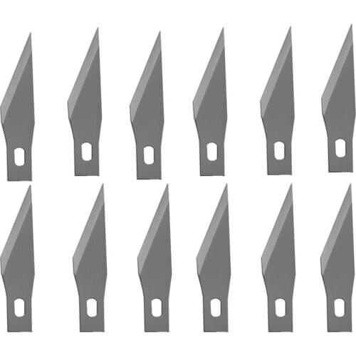 Wholesale 11A# 10 pcs Blades for Wood Carving Tools Engraving Craft Sculpture Knife Scalpel Cutting Tool PCB Repair