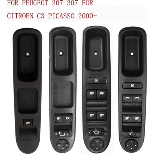 For Peugeot 207 307 For Citroen C3 Picasso 2000+ Power Electric Window Control Switch 6554KT 6554QC 6490EH 6490HQ 6554QF 6554QG