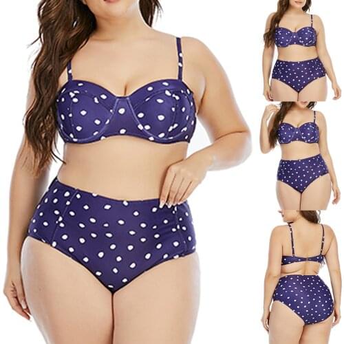 Sagace beach bathing suit womens fashion solid color wave point one piece sling Large Size Swimsuit bikinis 2021 mujer