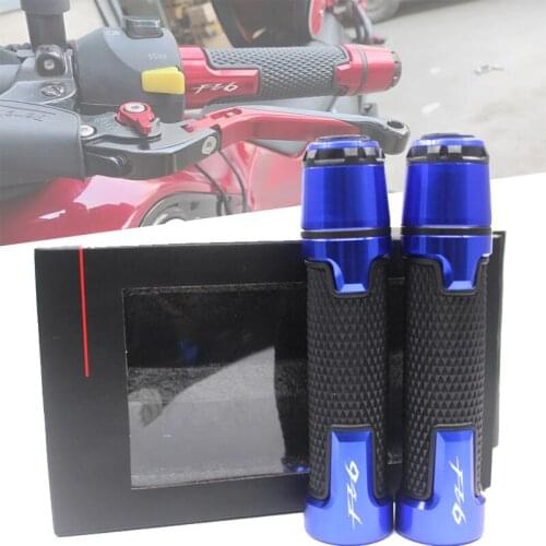 For Yamaha FZ6 FAZER 2004-2010 2005 2006 2007 7/8'' 22mm Motorcycle knobs Anti-Skid scooter Handle ends Grips Bar Hand Handlebar