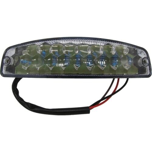 LED Universal Rear Lights Motorcycle Lighting Moto Tail Brake Light Indicator Lamp For ATV Quad Kart Cafe Racer Red